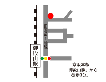 京阪枚方店地図
