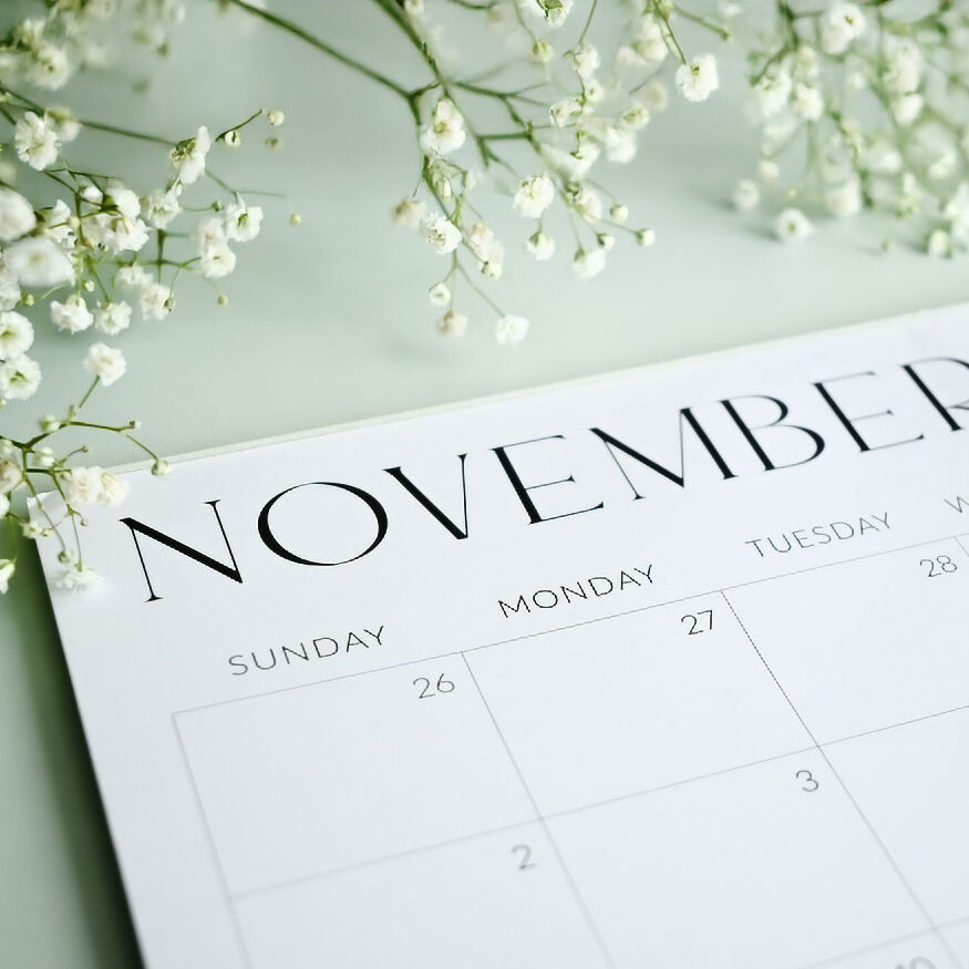 11月営業カレンダー