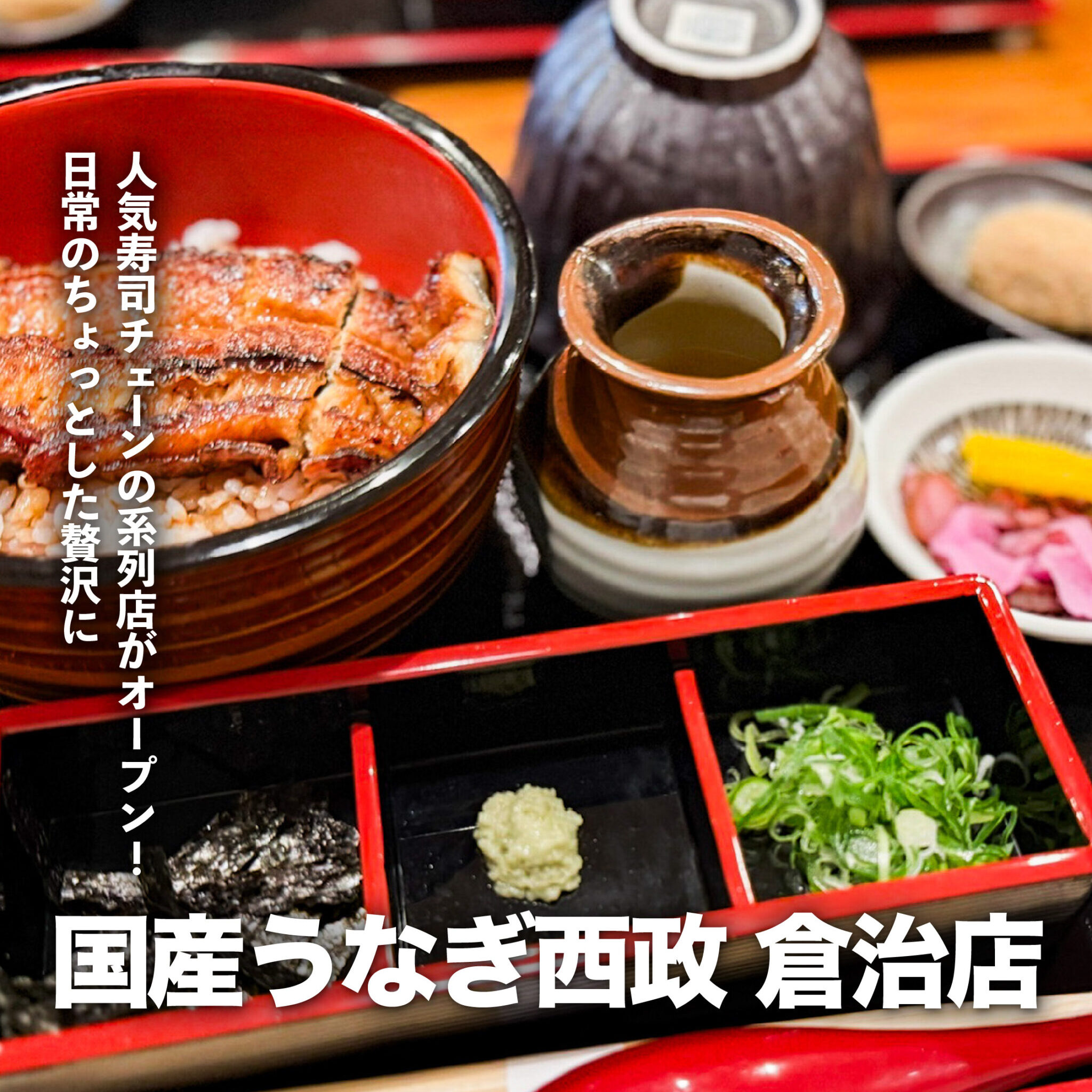 ランチ紹介 vol.8 【国産うなぎ西政】