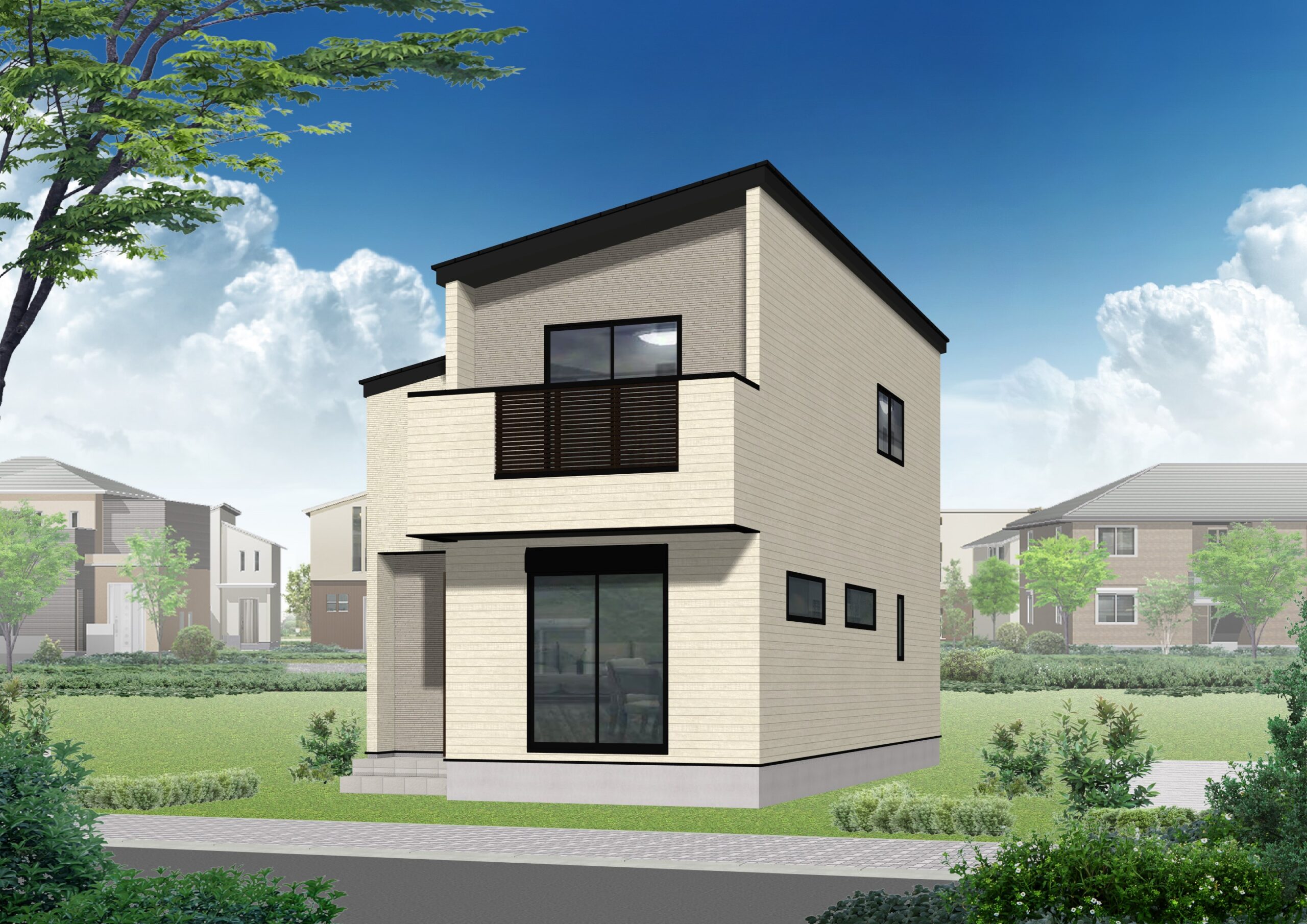 枚方市渚元町 新築戸建 イメージパース