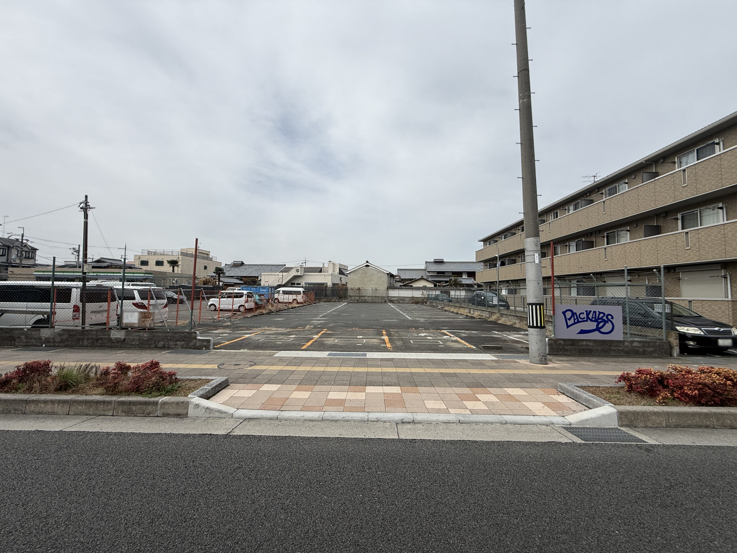 京都市南区東九条東札辻町　売土地　前面道路