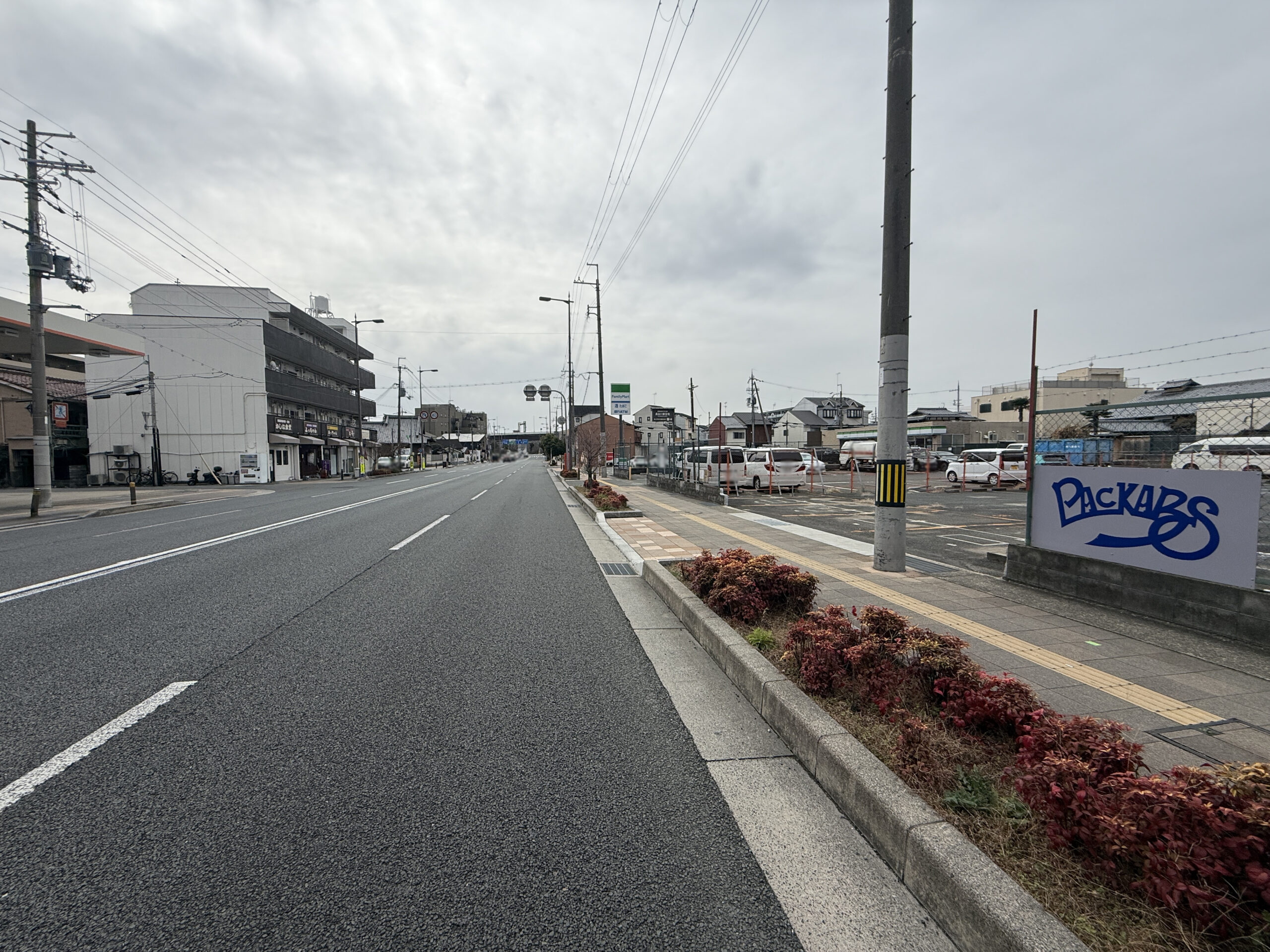 京都市南区東九条東札辻町　売土地　前面道路