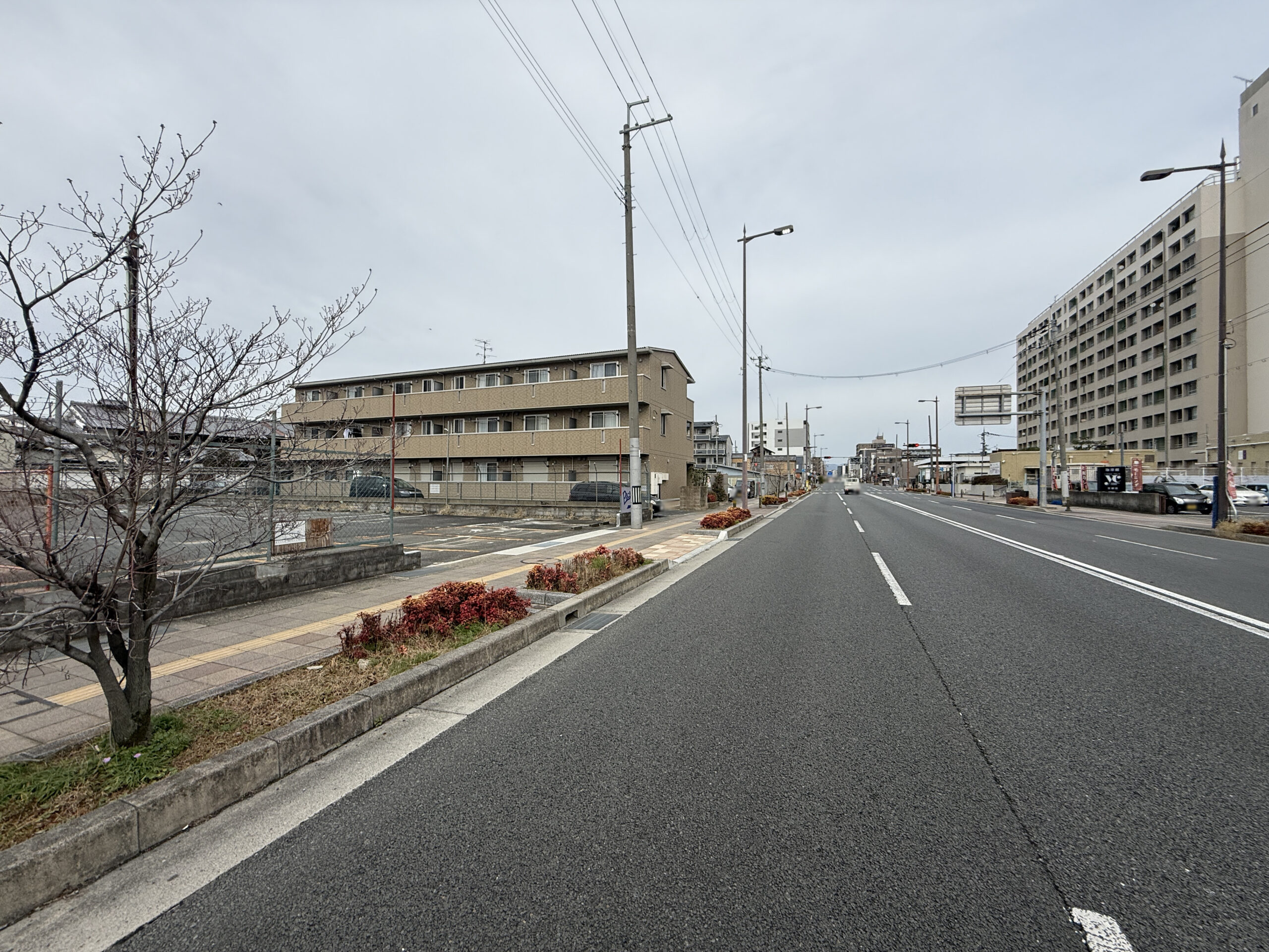 京都市南区東九条東札辻町　売土地　前面道路