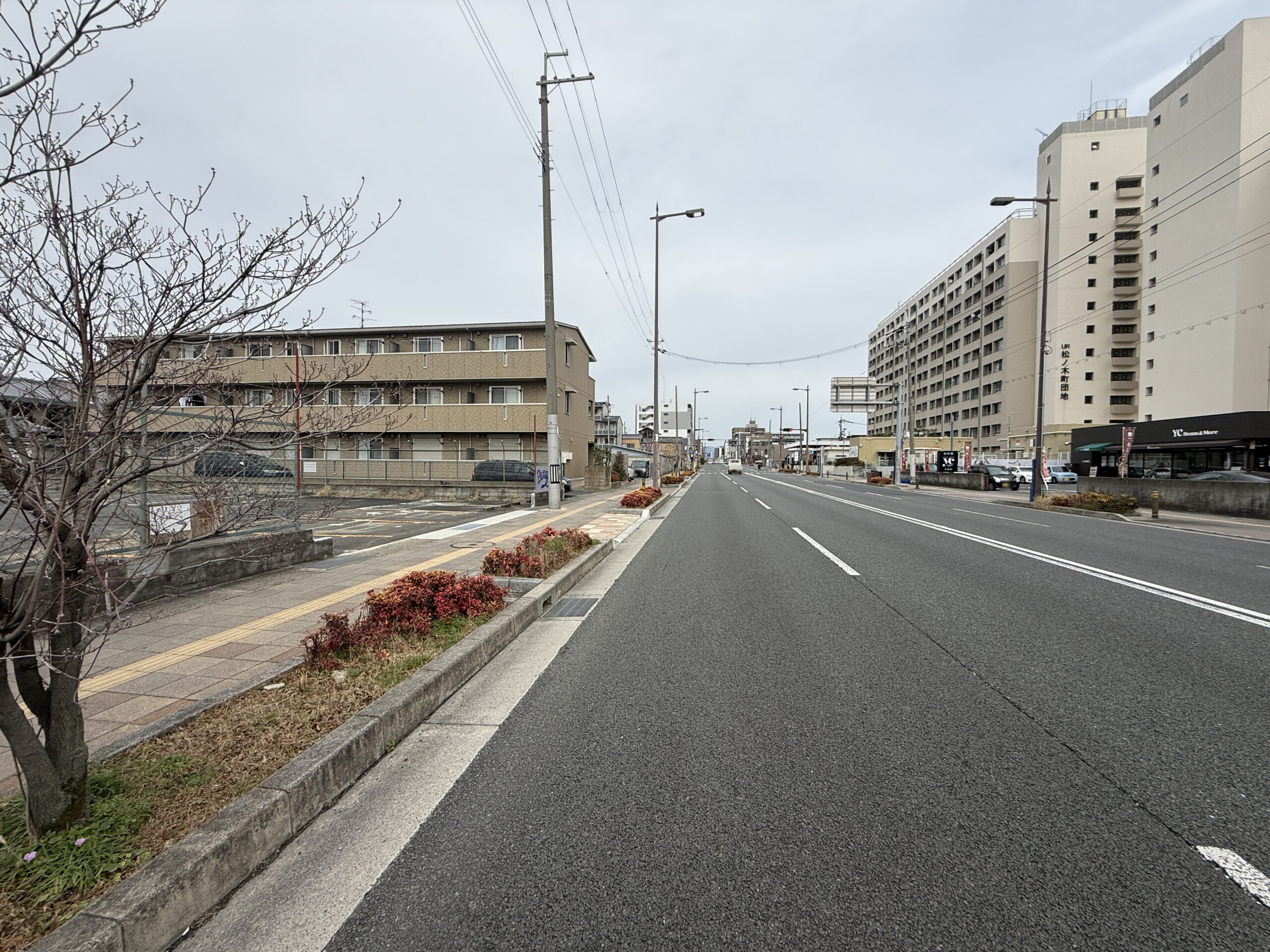 京都市南区東九条東札辻町　売土地　前面道路