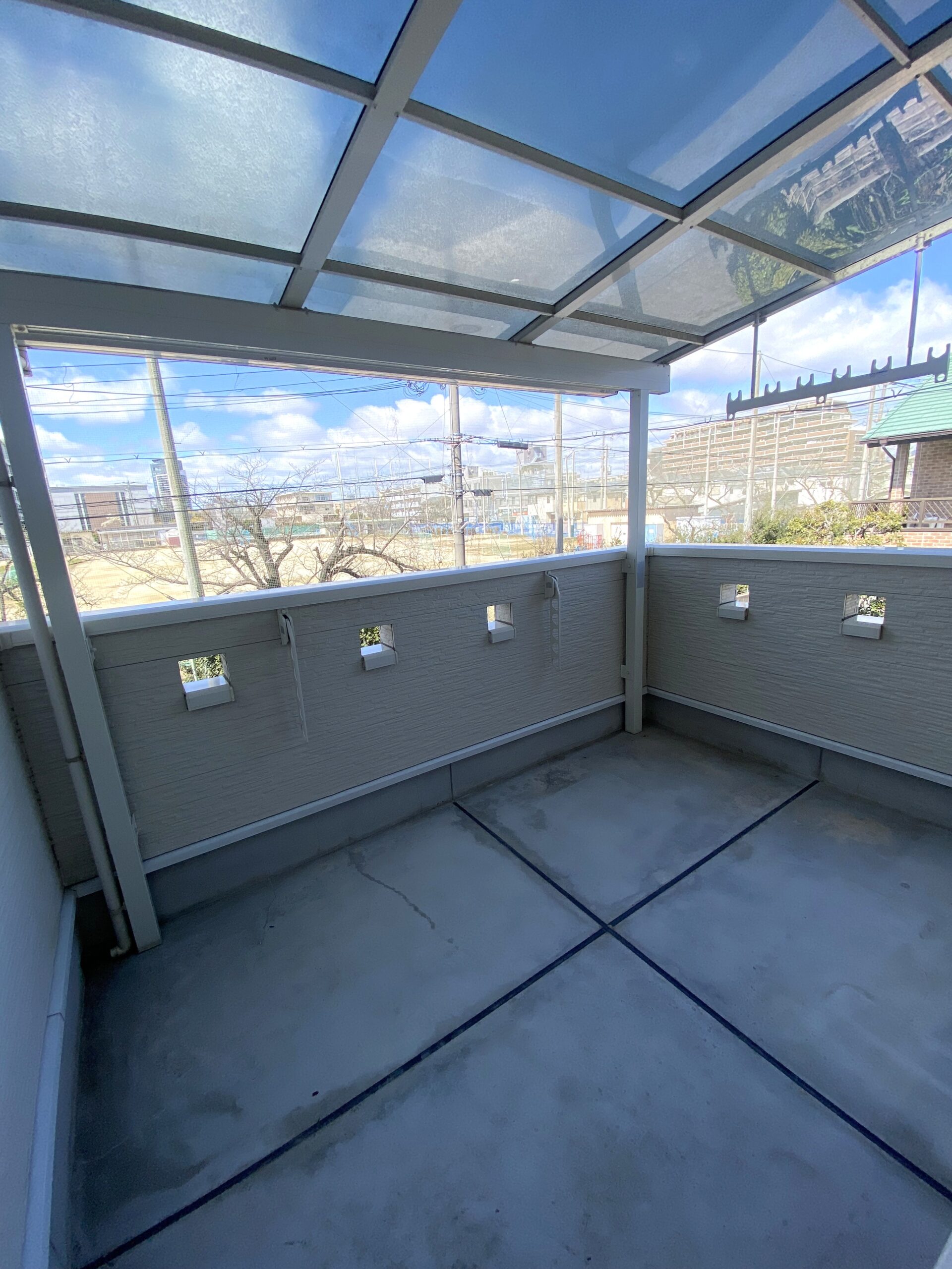 中宮西之町　中古戸建　バルコニー