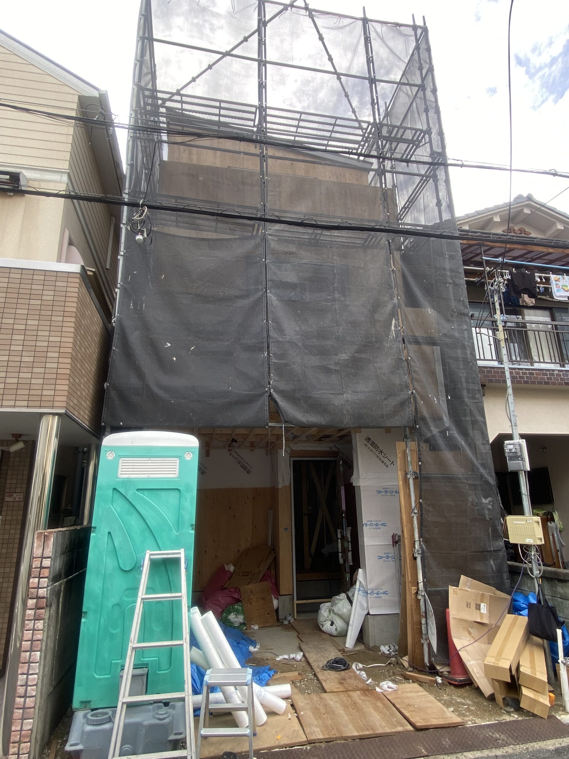 大東市南津の辺町　新築戸建　外観