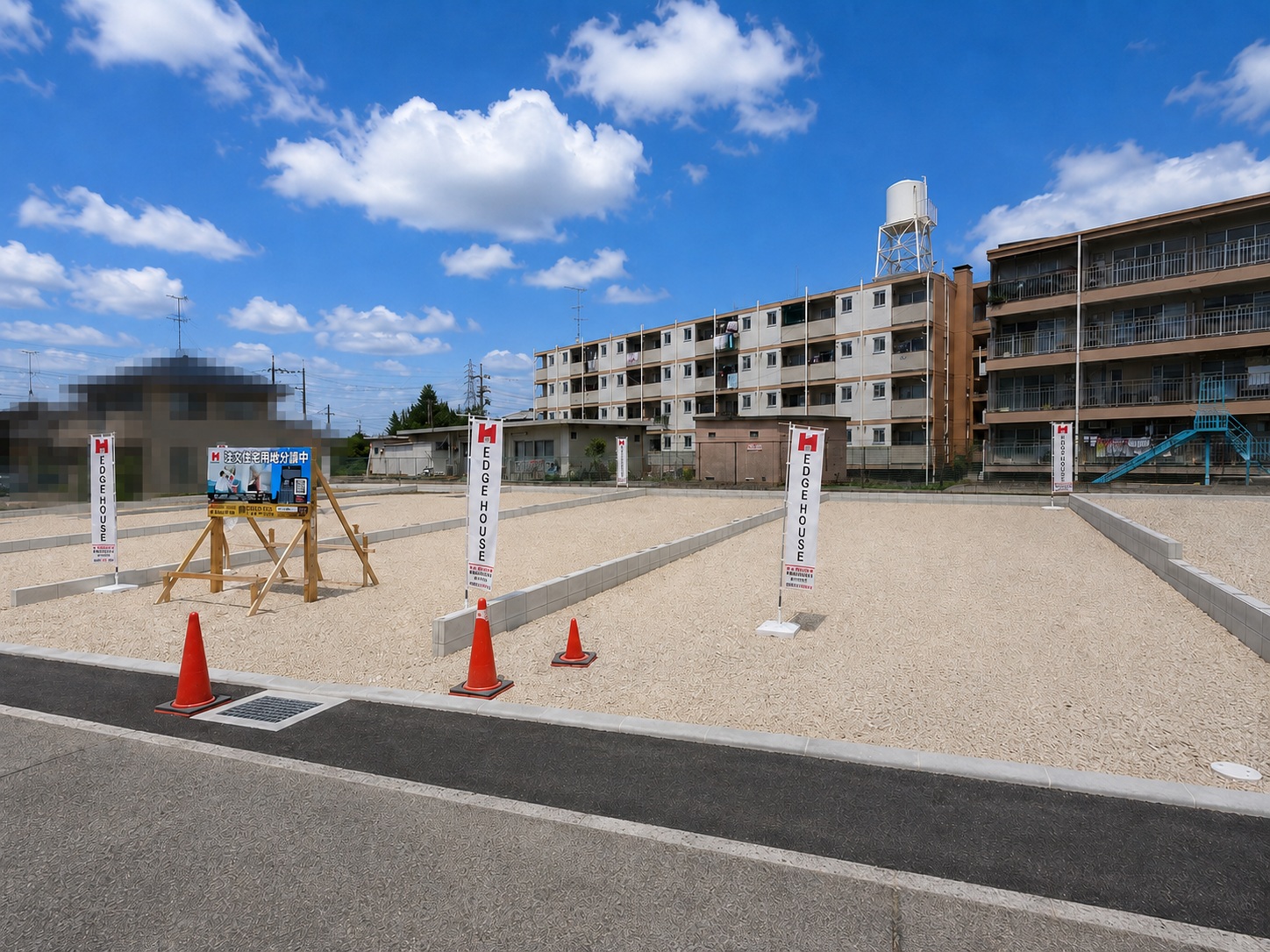 交野市私部八丁目　新築戸建　現地写真
