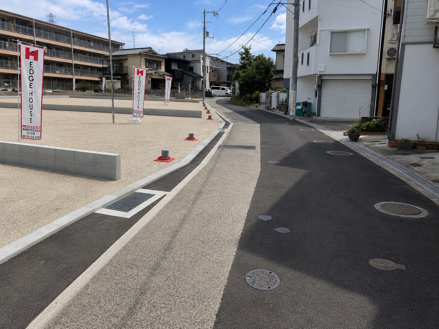 交野市私部八丁目　新築戸建　現地写真